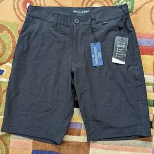 TRAVIS MATHEW Men's Prestige Golf Shorts Black Size 30 NEW NWT